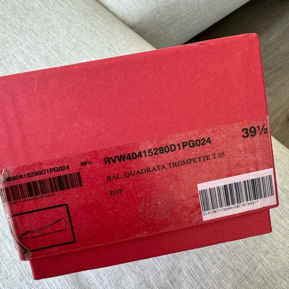 NEW Roger Vivier QUADRATA Trompette Metal Buckle Ballerinas flats, light yellow - Picture 8 of 8